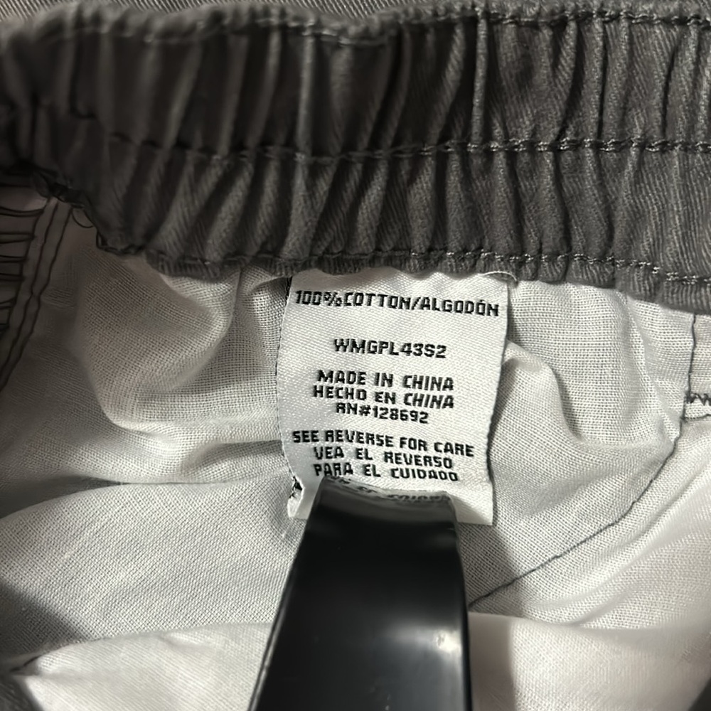 Madden NYC Women's Loose Fit Cargo Pants - Castle Rock Gray - Picture 6 of 6